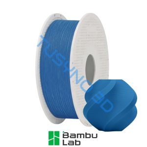 3D plastikas Bambu Lab PLA matinė jūros mėlyna su rite (11600)