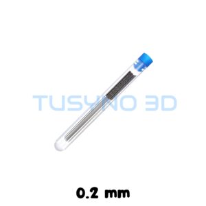 3D spausdintuvo nozzle (purkštuko) valymo adatėlės – 0,2 mm