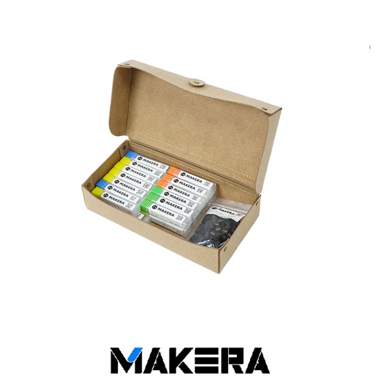MAKERA Carvera išplėstinis frezų rinkinys CNC staklėms, 52 vnt.