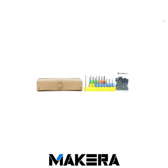 MAKERA Carvera išplėstinis frezų rinkinys CNC staklėms (52 vnt.) - Image 3