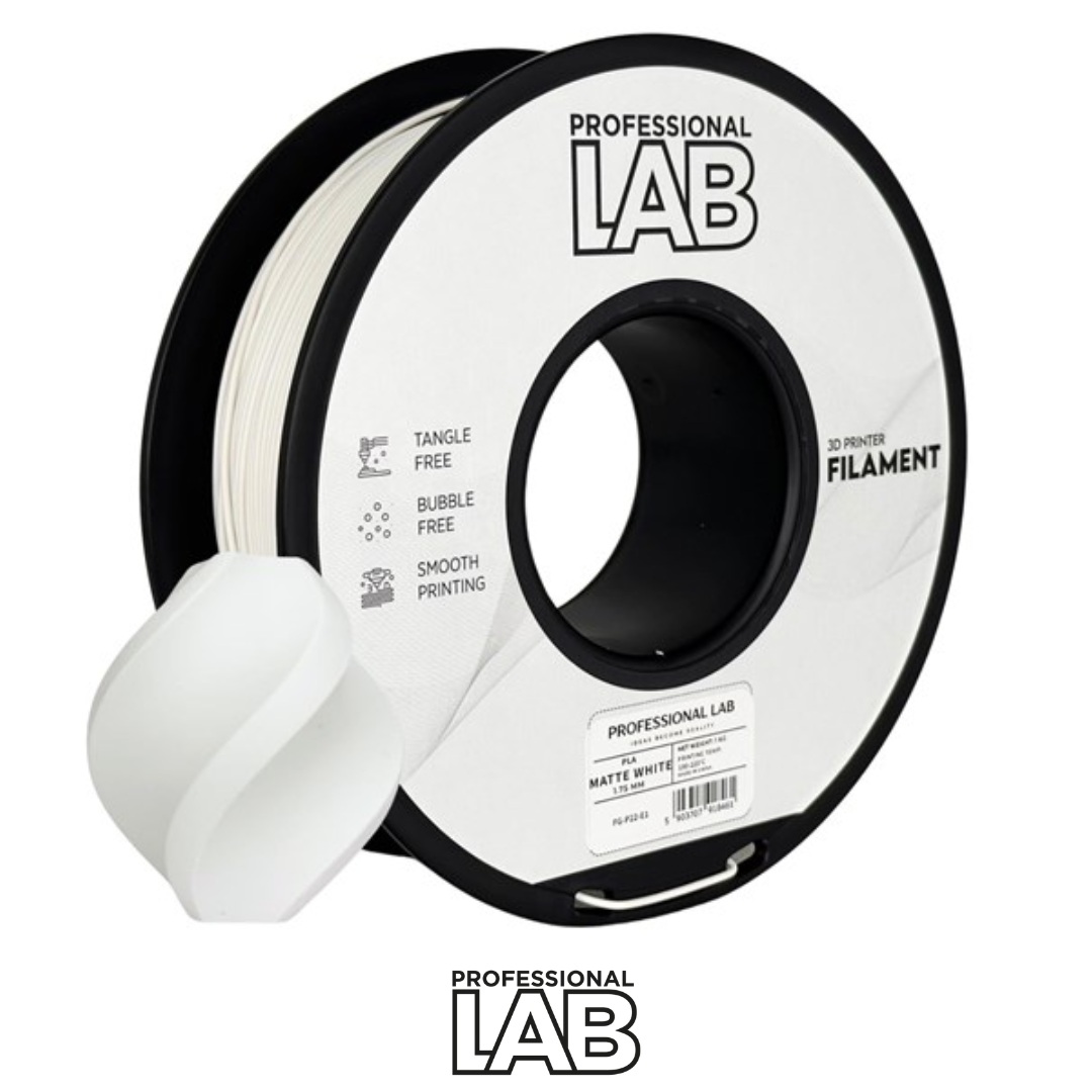 Prof. Lab PLA matinė balta