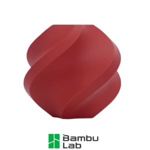 Bambu Lab PLA matinė tamsiai raudona