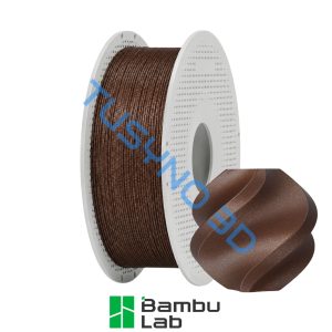 3D plastikas Bambu Lab PLA galaxy rudas (13203)