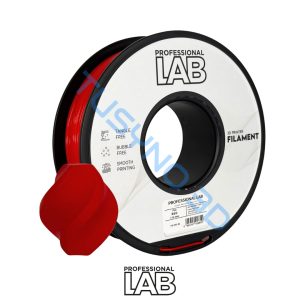 3D plastikas Prof. Lab PLA raudona