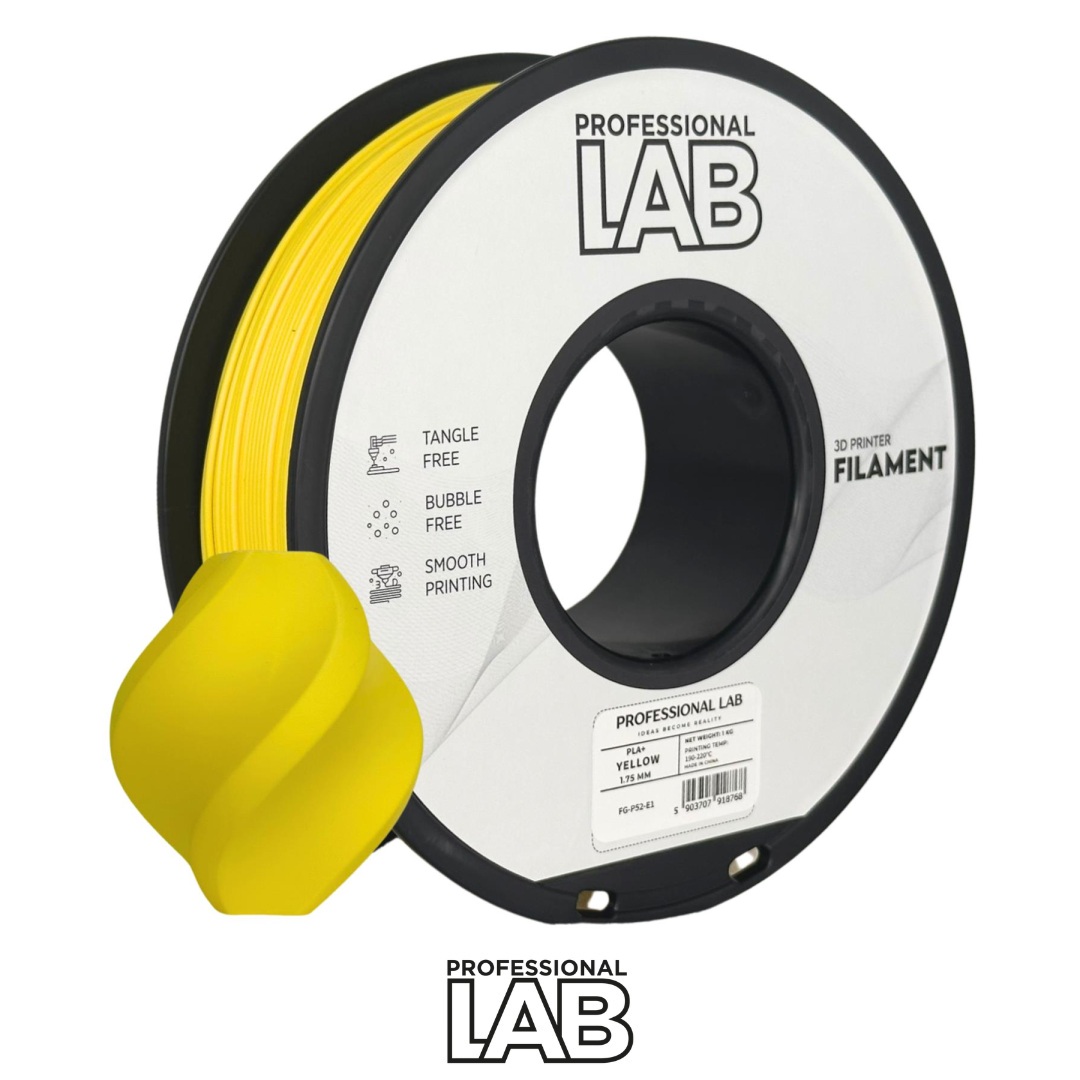 Prof. Lab PLA+ geltona