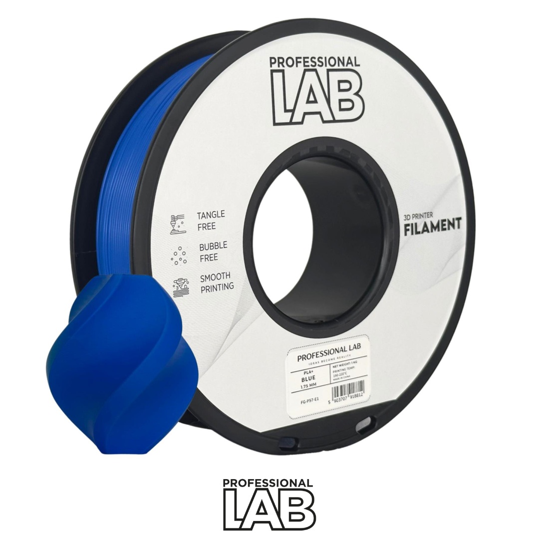 D plastikas Prof. Lab PLA+ mėlyna