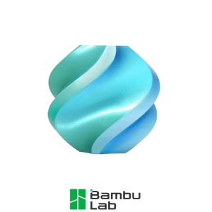 Bambu Lab PLA šilkas mėlyna-žalia (Blue Hawaii)