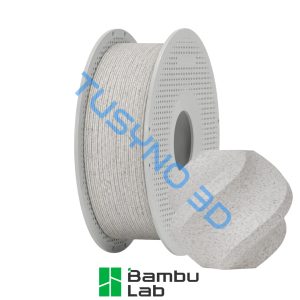3D Plastikas Bambu Lab PLA marmuras (White Marble)