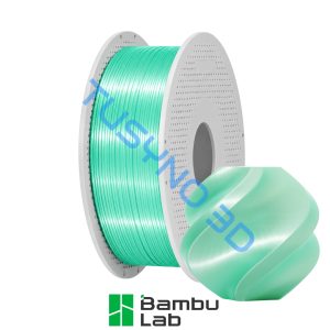 3D plastikas Bambu Lab PLA šilkas+ mėtinė (13507)