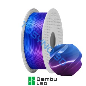 3D plastikas Bambu Lab PLA šilkas pašvaitės violetinė (Aurora Purple) (13909)