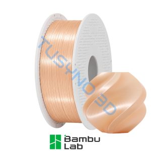 3D plastikas Bambu Lab PLA šilkas+ šampano (13404)