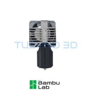 Bambu Lab P1 pilnas hotend nerūdijančio plieno 0,2 mm antgaliu (FAH004-P)