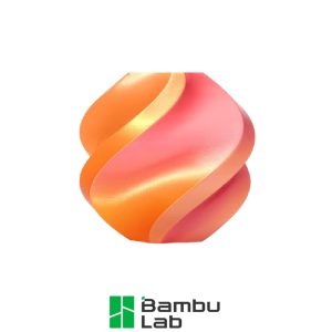 Bambu Lab PLA šilkas rožinė–auksinė
