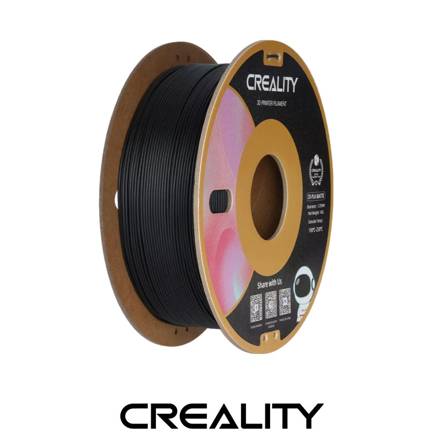 Creality CR-PLA matinė juoda