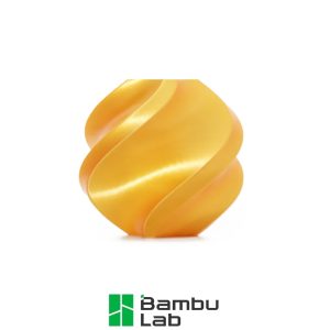 Bambu Lab PLA šilkas+ auksinė (13405)