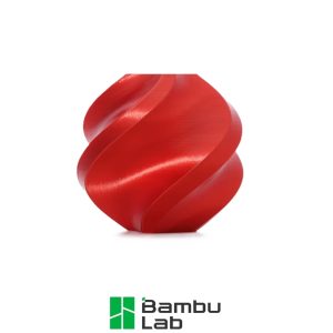 Bambu Lab PLA šilkas+ raudona (13205)