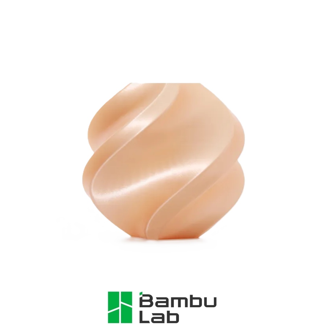 Bambu Lab PLA šilkas+ šampano (13404)