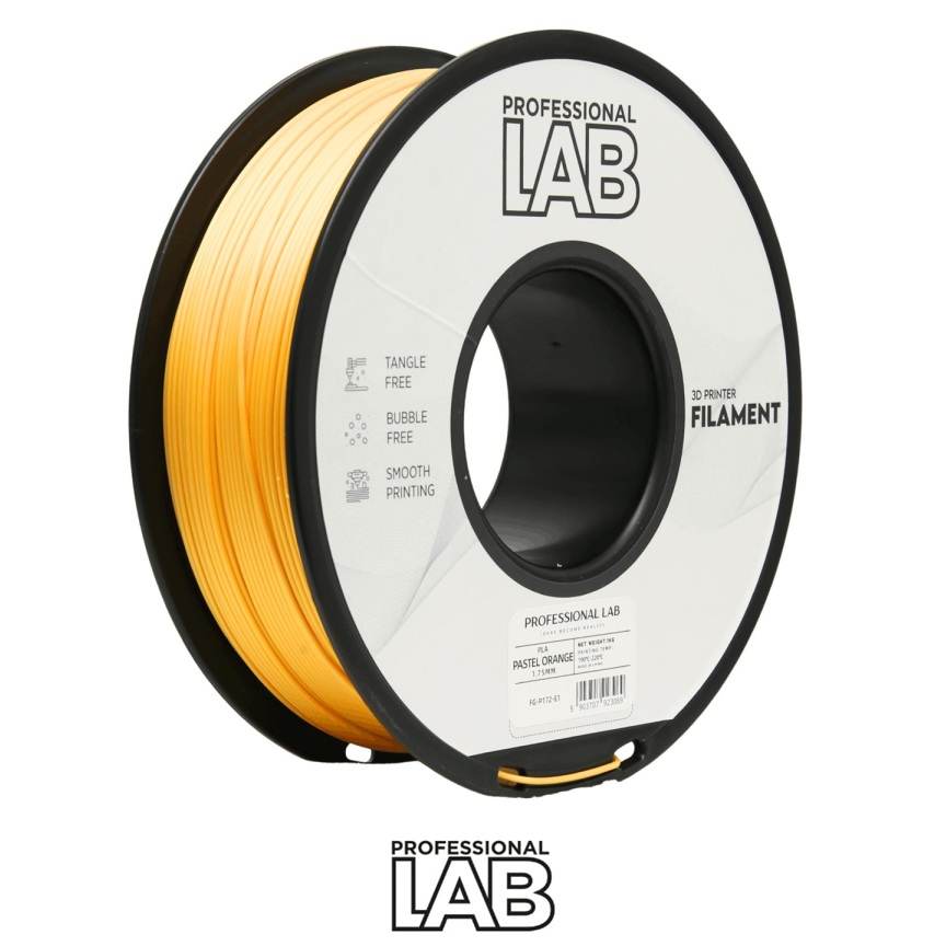 Prof. Lab PLA pastelinė oranžinė