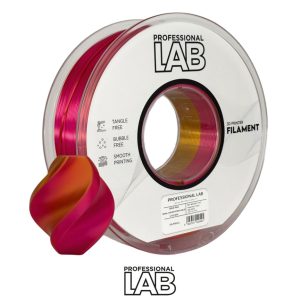 Prof. Lab PLA Šilkas rožinė-auksinė