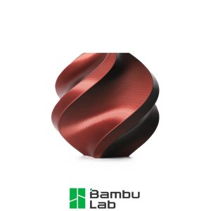 Bambu Lab PLA šilkas juoda–raudona (Velvet Eclipse) (13905)